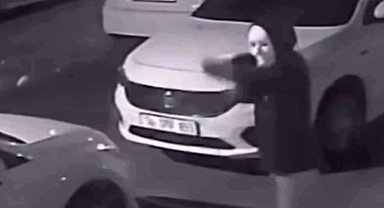 İzmir'de yüzü maskeli kadın iş yerine böyle ateş etti