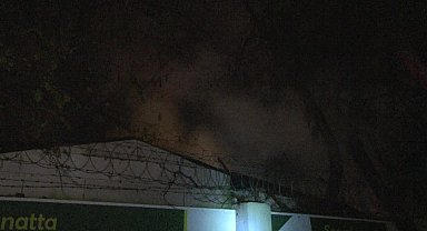 Kartal'da iş yeri yangını