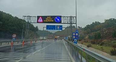 Sabuncubeli Tünelleri geçici olarak trafiğe kapatıldı