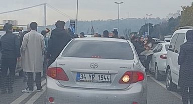 Sarıyer'de kadınların park yeri kavgası kamerada