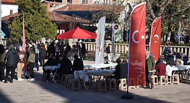 Sındırgı’da Şehitler İçin Lokma Hayrı