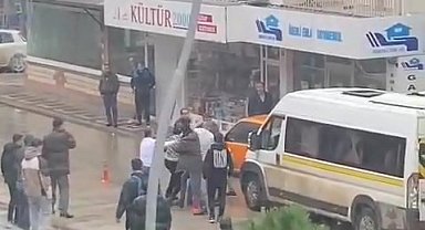 Sokağı ringe çevirdiler