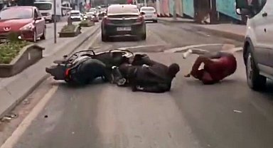 Sultangazi'de şoförün dikkati felaketi önledi
