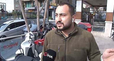 Ters yönden gelip çarptı, motosikletli yerdeyken kaçtı