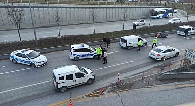 Ankara'da trafik kazası: 1 ölü, 1 ağır yaralı