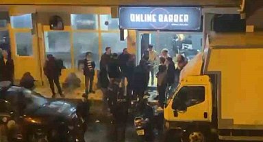 Ataşehir'de berber dükkanına silahlı saldırı : 1 yaralı