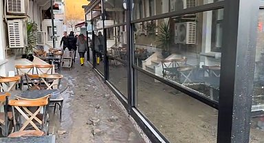 Beşiktaş'ta ana isale hattı patladı