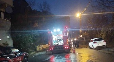 Beykoz'da gecekondu alevlere teslim oldu