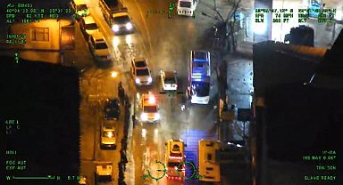 Bursa'da nefes kesen uyuşturucu operasyonu kamerada...O kaçtı helikopter takip etti