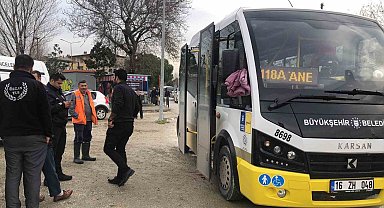 Durak harici durmayan şoföre bıçaklı saldırı