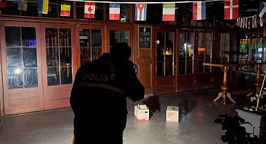 Eğlence mekanında silahlı kavga : 1 yaralı