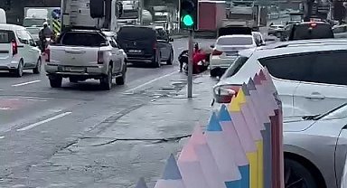 Esenyurt'ta bankadan çıkan vatandaşı böyle gasp ettiler