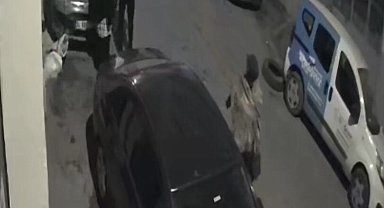 İstanbul'da yanlış adam dayağı kamerada: Tek kafayla yere serildi