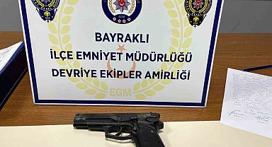 İzmir'de 2 kişiyi tabancayla yaralayan çocuk gözaltında