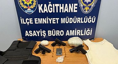 Kağıthane'de uyuşturucu operasyonu: 8 gözaltı