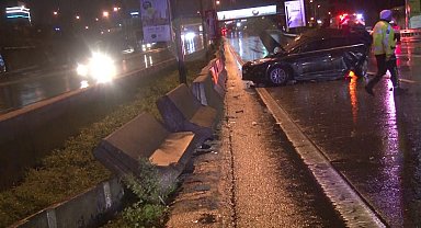Maltepe'de 4 aracın karıştığı kazada, 4 kişi yaralandı