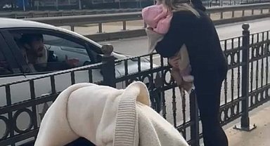 Pendik'te ailesine dehşeti yaşattı, eşini metrelerce sürükledi