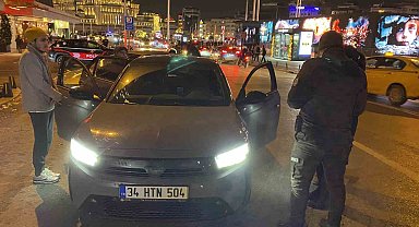 Taksim'de helikopter destekli 'Huzur İstanbul' denetimi