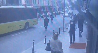 Ünlü oyuncu Halil Ergün'ün kaza yaptığı anların görüntüsü ortaya çıktı