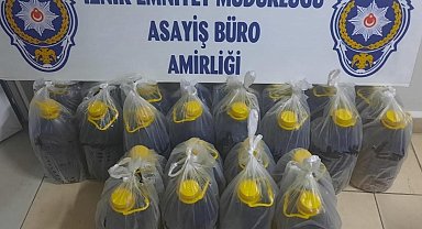 Zeytinyağı hırsızları yakalandı