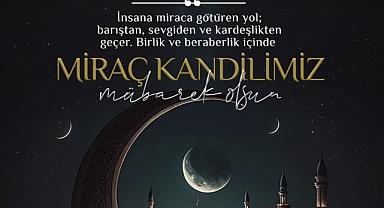 Altıeylül Belediye Başkanı Hasan Avcı, Miraç Kandilini Kutladı