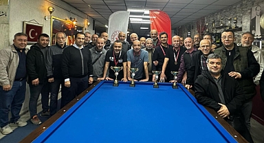 Balıkesir’de Büyükler Bilardo İl Birinciliği Müsabakaları Sona Erdi
