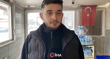 Çakmak gazıyla şaka yapan genç, arkadaşının kafasını yaktı