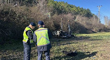 Çatalca'da kontrolden çıkan araç şarampole yuvarlandı: 2 ölü, 3 yaralı