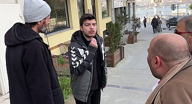 Filistin'e destek yürüyüşünden dönen vatandaşa yumruk atan sanık hakim karşısında