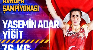 Karesi Belediye Başkanı Orkan, Avrupa Şampiyonu Yasemin Adar Yiğit'i Tebrik Etti