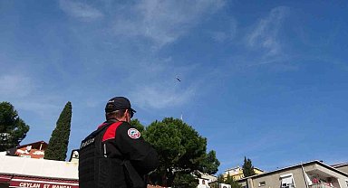 Maltepe'de helikopter destekli 'Huzurlu Sokaklar' denetimi