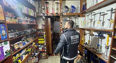 Maltepe'de kaçak sigara operasyonu: 2 gözaltı