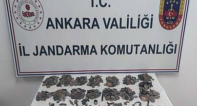 Ankara'da bin 600 parça tarihi eser ele geçirildi