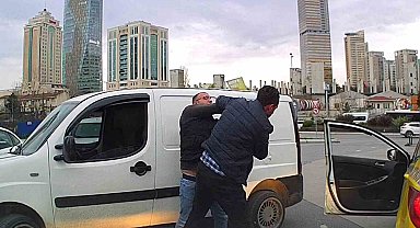 Ataşehir'de trafik tartışması kavgaya dönüştü