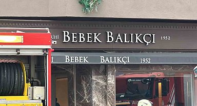 Bebek'te ünlü ve tarihi balık restoranında yangın paniği