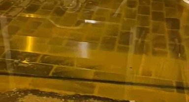 Büyükada'da kanalizasyon patladı, seçim çadırları pis suyun içinde kaldı