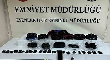 Esenler'de kalem kutularından uyuşturucu çıktı: 1 gözaltı