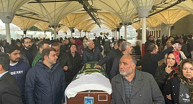Eşi tarafından bıçaklanarak öldürülen Derya son yolculuğuna uğurlandı