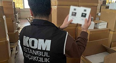 İstanbul'da 129 bin 386 şişe kaçak parfüm ele geçirildi