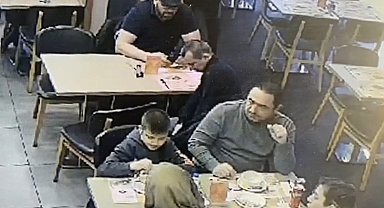 Lokantada "cepçilik" yapan hırsız kamerada