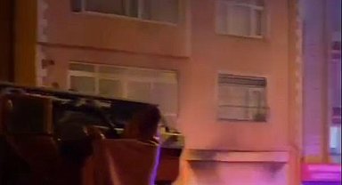 Maltepe'de korkutan iş yeri yangını