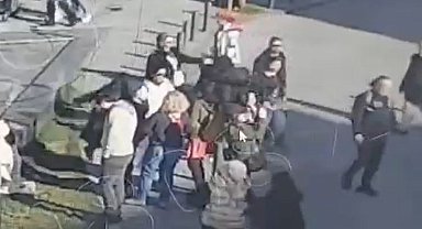 Şişhane'de yankesiciye film gibi suçüstü kamerada