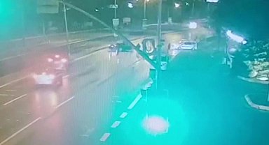 Tuzla'da dur ihtarına uymayarak polise çarpan şüpheli tutuklandı