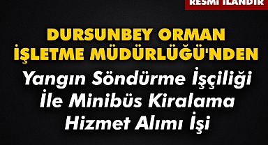 DURSUNBEY ORMAN İŞLETME MÜDÜRLÜĞÜ'NDEN