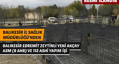 BALIKESİR İL SAĞLIK MÜDÜRLÜĞÜ'NDEN