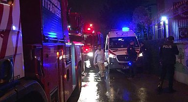 Ataşehir'de 4 katlı binada yangın: 2 yaralı