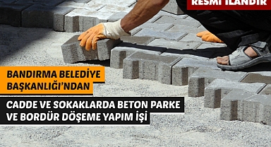 BANDIRMA BELEDİYESİ'NDEN