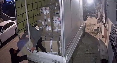 Başakşehir'de 950 bin TL'lik hırsızlık kamerada