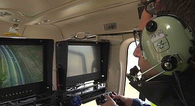 Başkentte bayram trafiği denetimleri helikopter desteğiyle aralıksız sürüyor