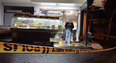 Beykoz'da iş yeri kurşunlandı: 1 yaralı